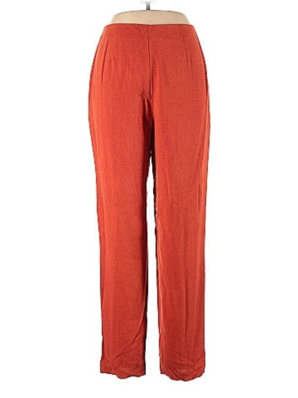 Rialto Orange Linen Blend Trousers